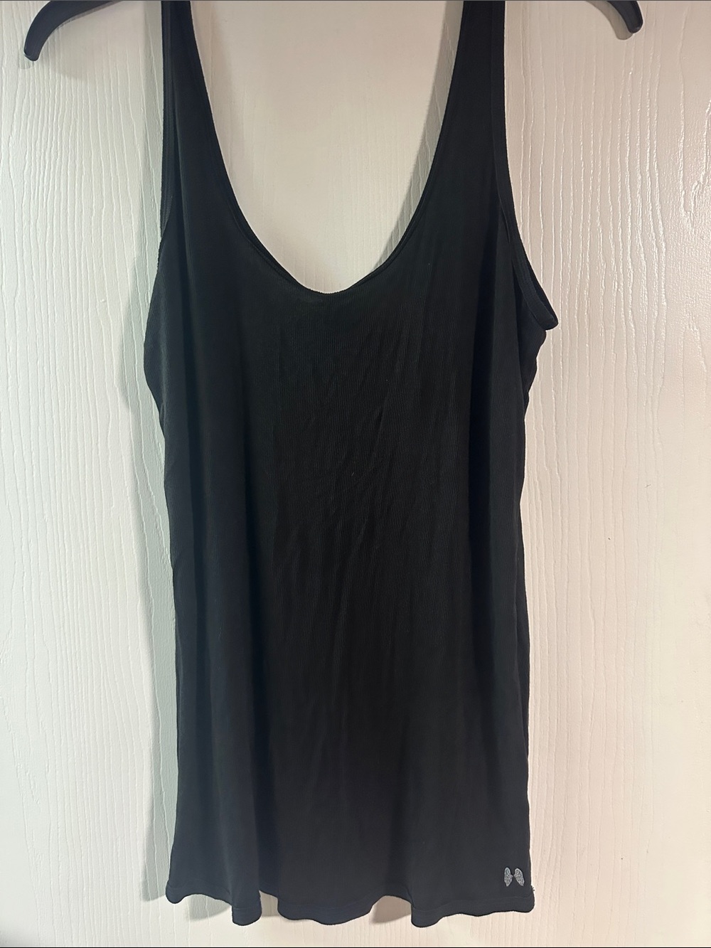 Victoria’s Secret Black Low Back Scoop Neck Tank